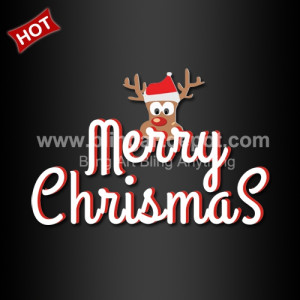 Merry Christmas Heat Transfer Vinyls Printing Design For Shirts Decoration